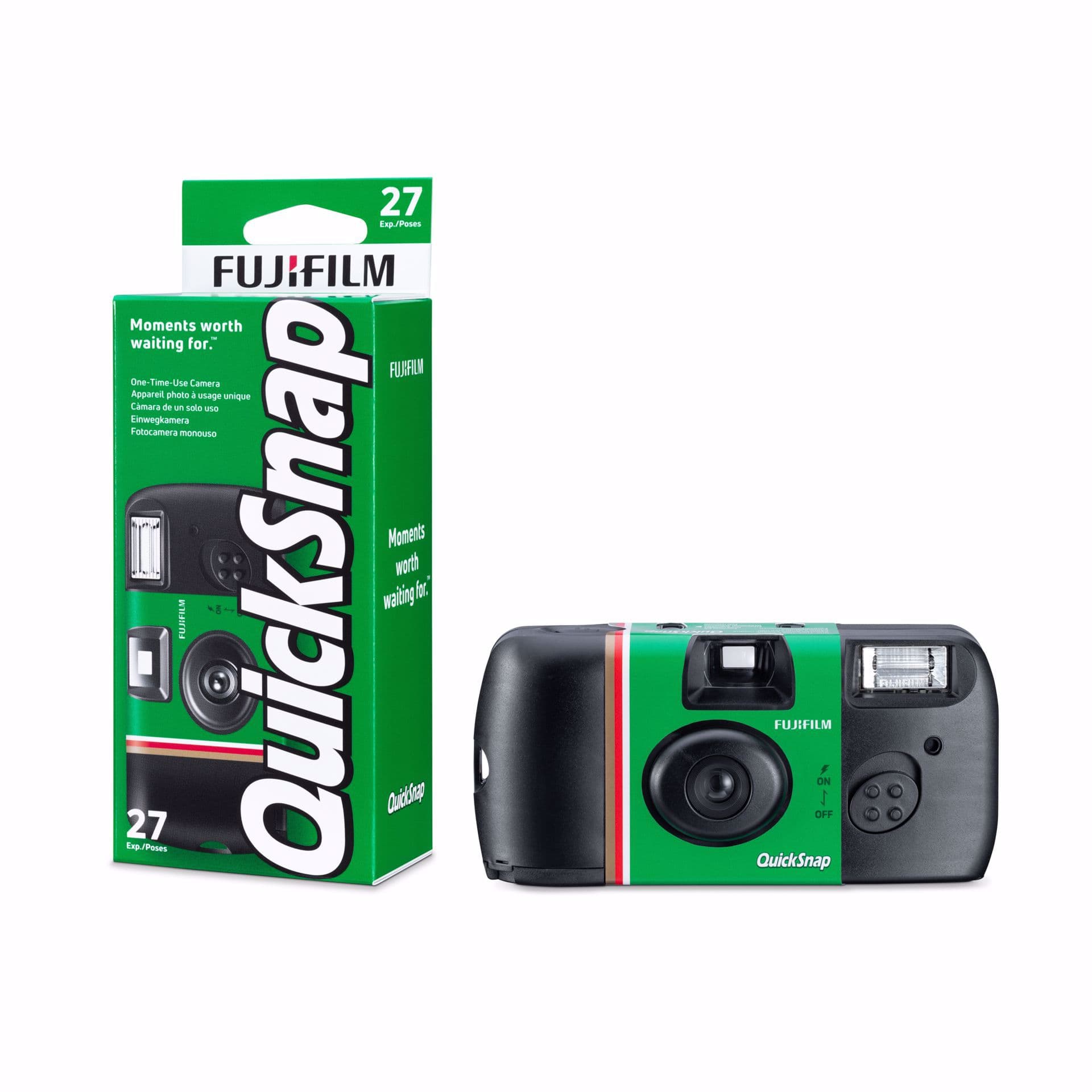 Bilde av Fujifilm Quicksnap m/blits, engangskamera -27 bilder