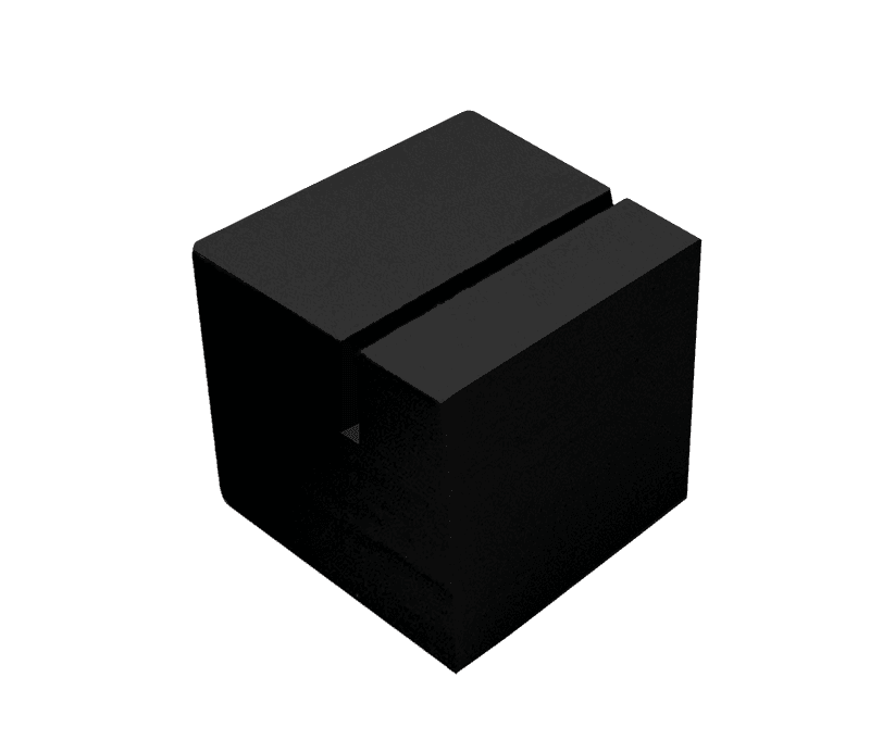 Bilde av Fotoblokk i tre – hvit, eik og svart (flere størrelser)