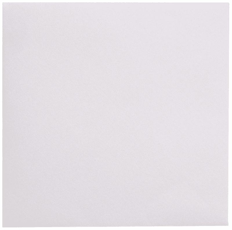 Bilde av Eksklusiv hvit konvolutt til kvadratisk kort