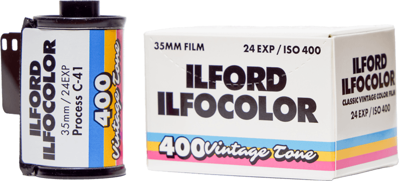 Bilde av ILFOCOLOR 400 Vintage Tone 35mm 24 Exposure film