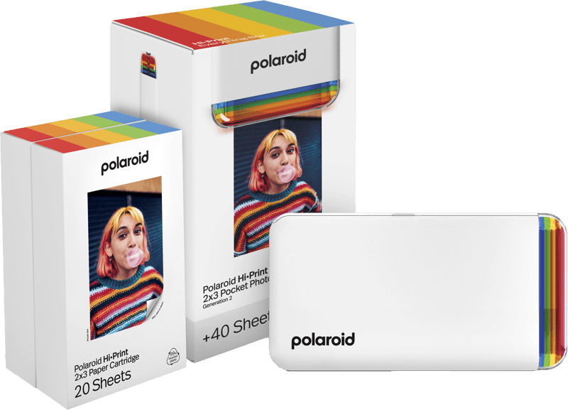 Bilde av Polaroid printer - Hi-Print Gen 2 E-box - HVIT