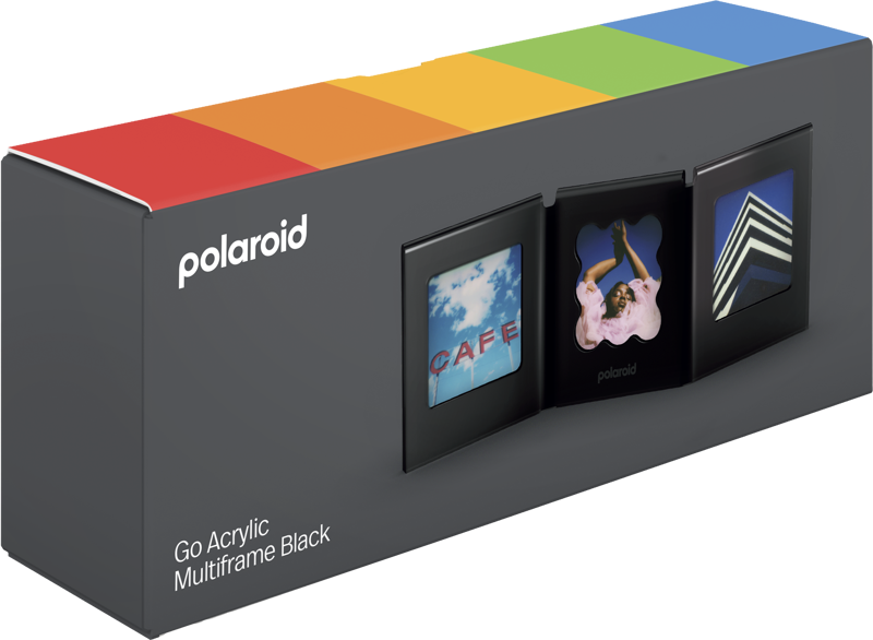 Bilde av Polaroid Go akrylramme - tre bilder - sort