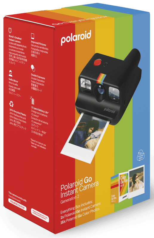 Bilde av Polaroid Go Gen 2 E-box - sort