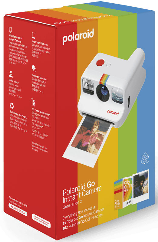 Bilde av Polaroid Go Gen 2 E-box - hvit