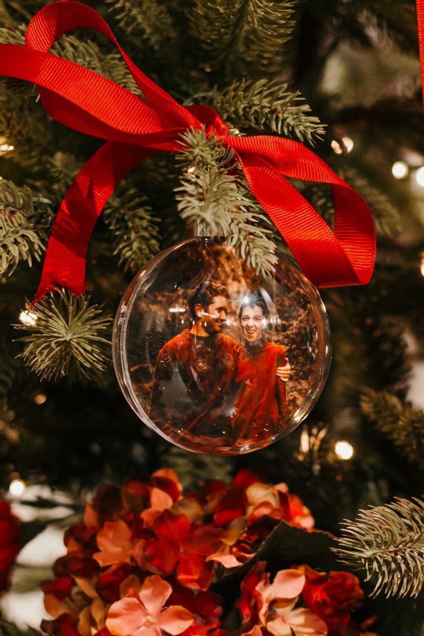 Bilde av Julekule i akryl