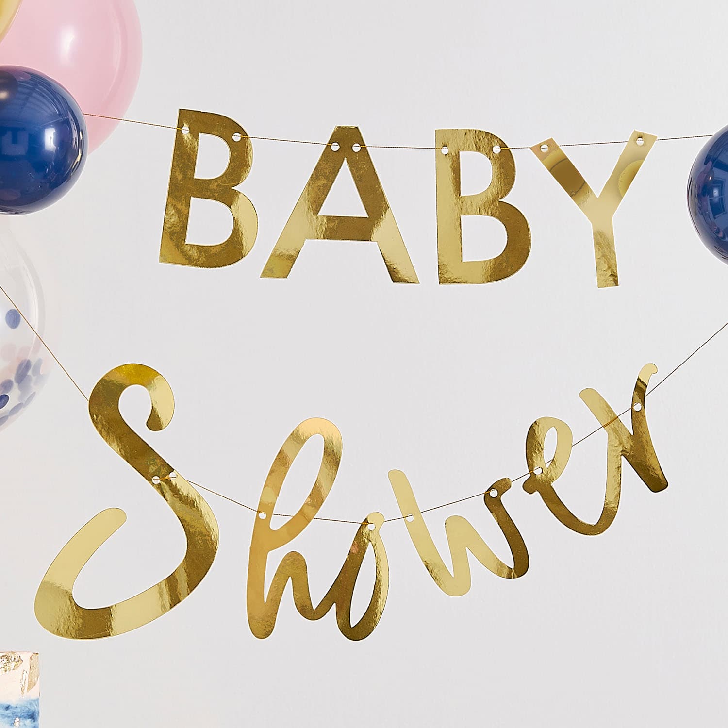 Bilde av Baby girlander med ballonger