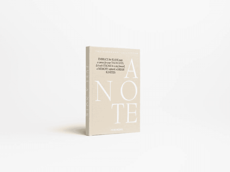 Bilde av Notatbok – Just a Note, Beige