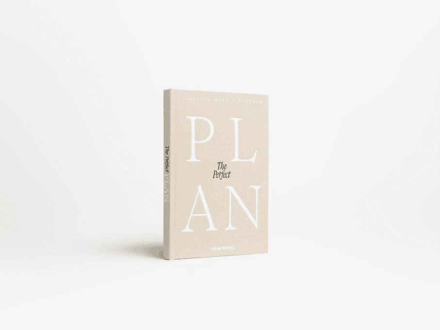 Bilde av Ukesplanlegger – The Perfect Plan, Beige