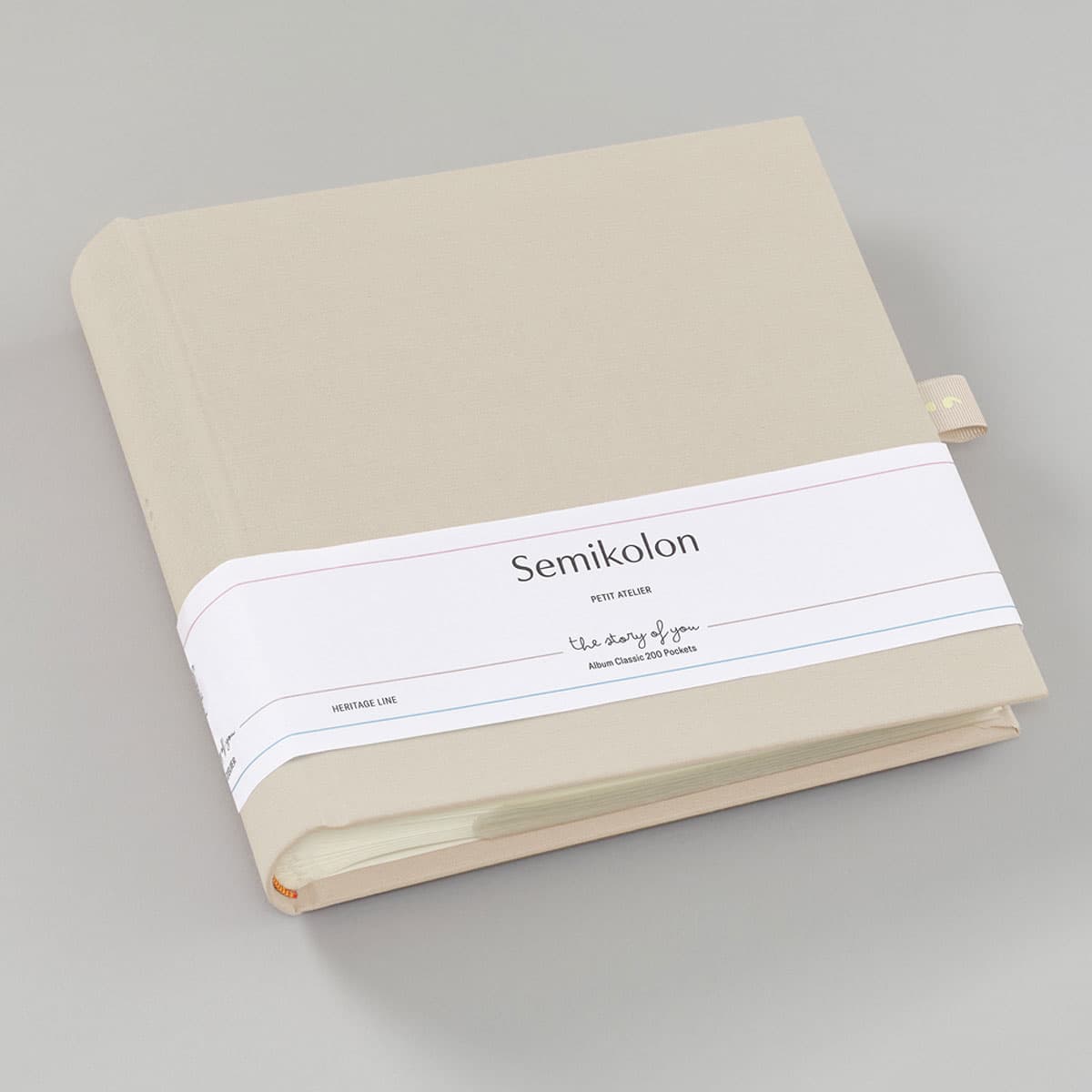 Bilde av Album Classic Warm Sand – 200 lommer