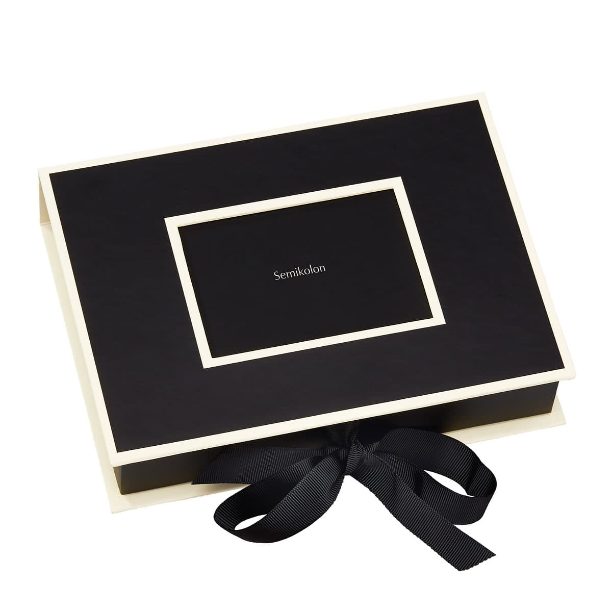 Bilde av Semikolon fotoboks liten svart