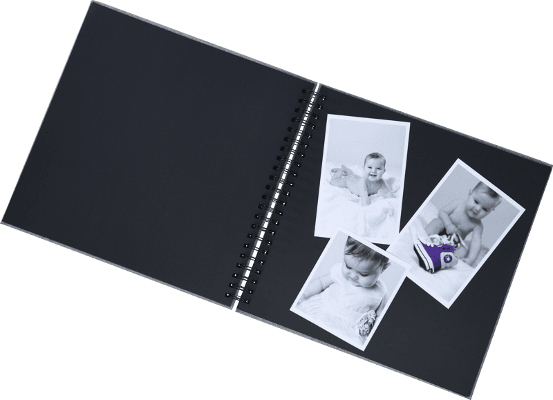 Bilde av Essence Spiral 30×30 – Lim-inn album (25 ark) 