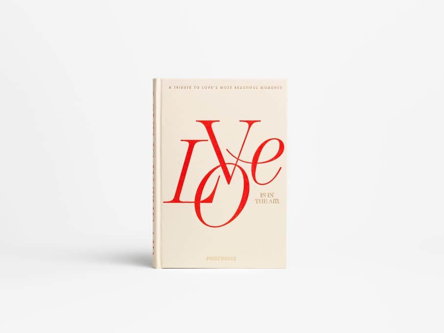 Bilde av Printworks Fotoalbum “Love Is in the Air” – beige