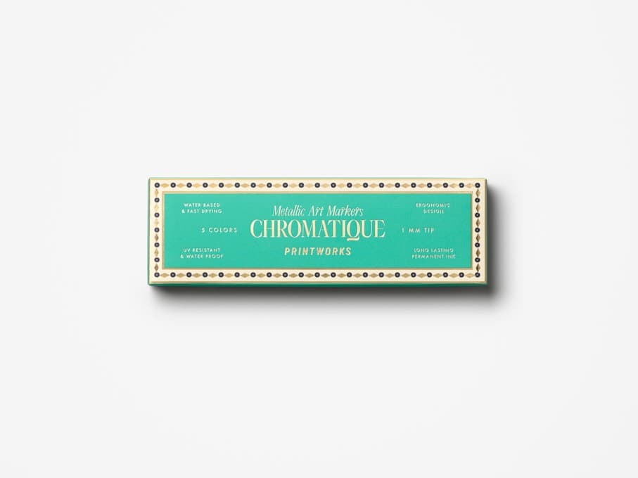 Bilde av Printworks Metallic Art Markers – 5-pack