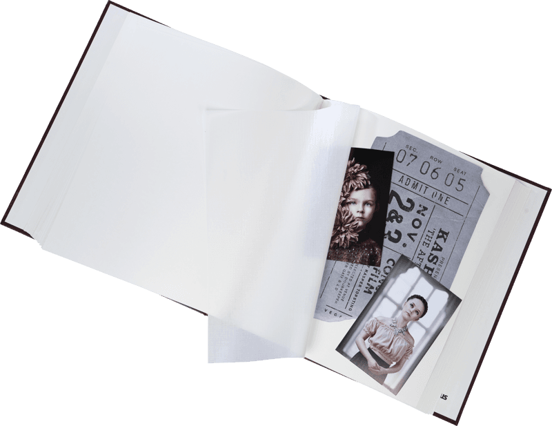 Bilde av Prestige Maxi 500 Svart – lim inn album (29×30 cm)