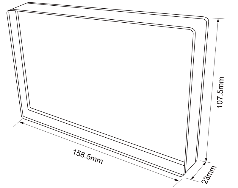 Bilde av Christmas Photo Frame – Akryl 10×15