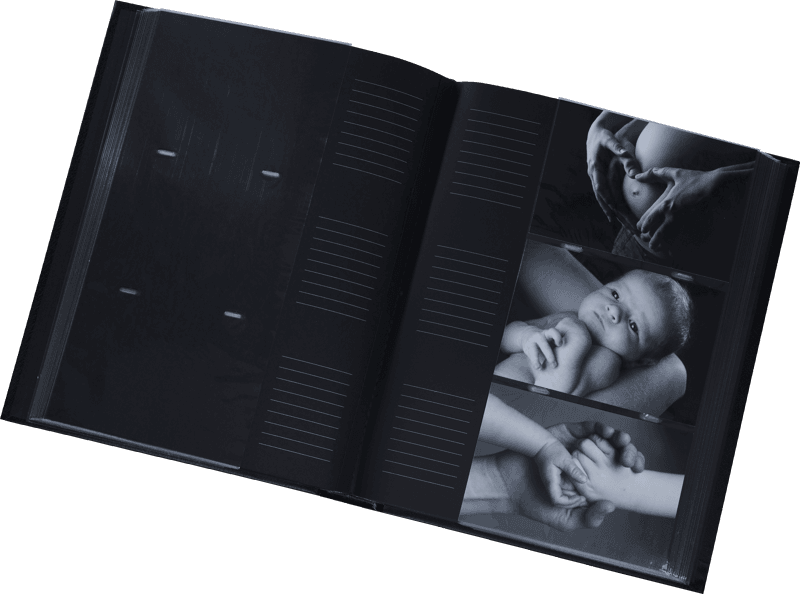 Bilde av Fotoalbum med lommer - Noir Super 300 bilder 10x15 cm