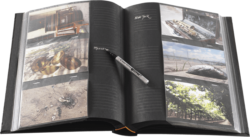 Bilde av Fotoalbum med lommer - Noir Super 300 bilder 10x15 cm