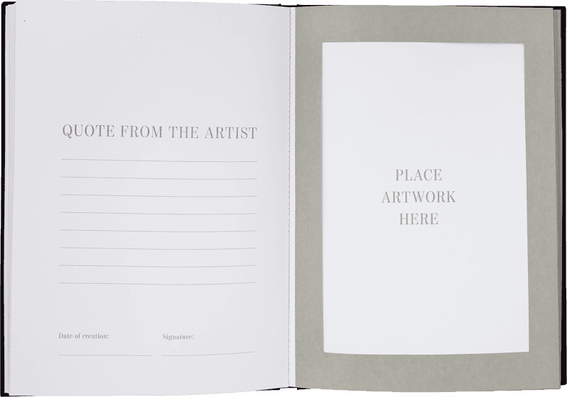 Bilde av Printworks Foto Album "Great Art by A Great Artist" Beige