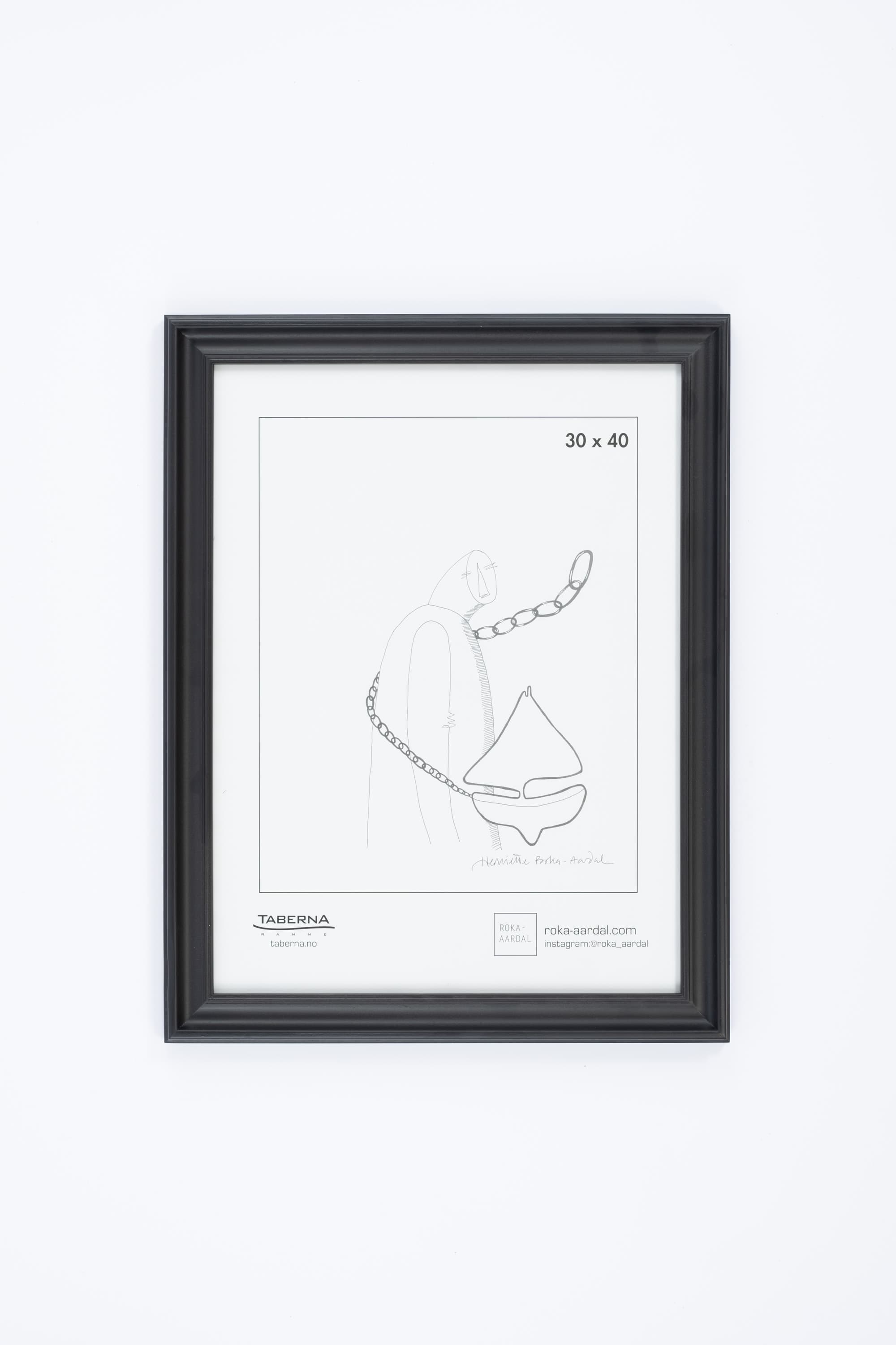 Bilde av Ramme Hovden sort