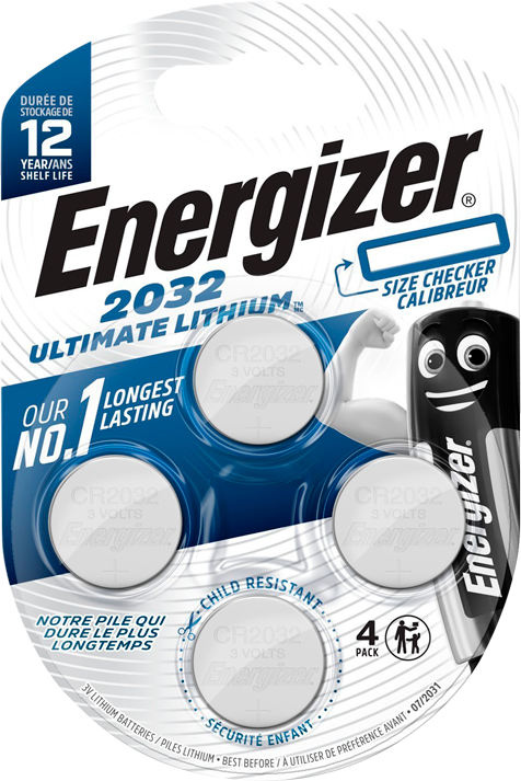 Bilde av Energizer ultimate lithium CR2032 4pk